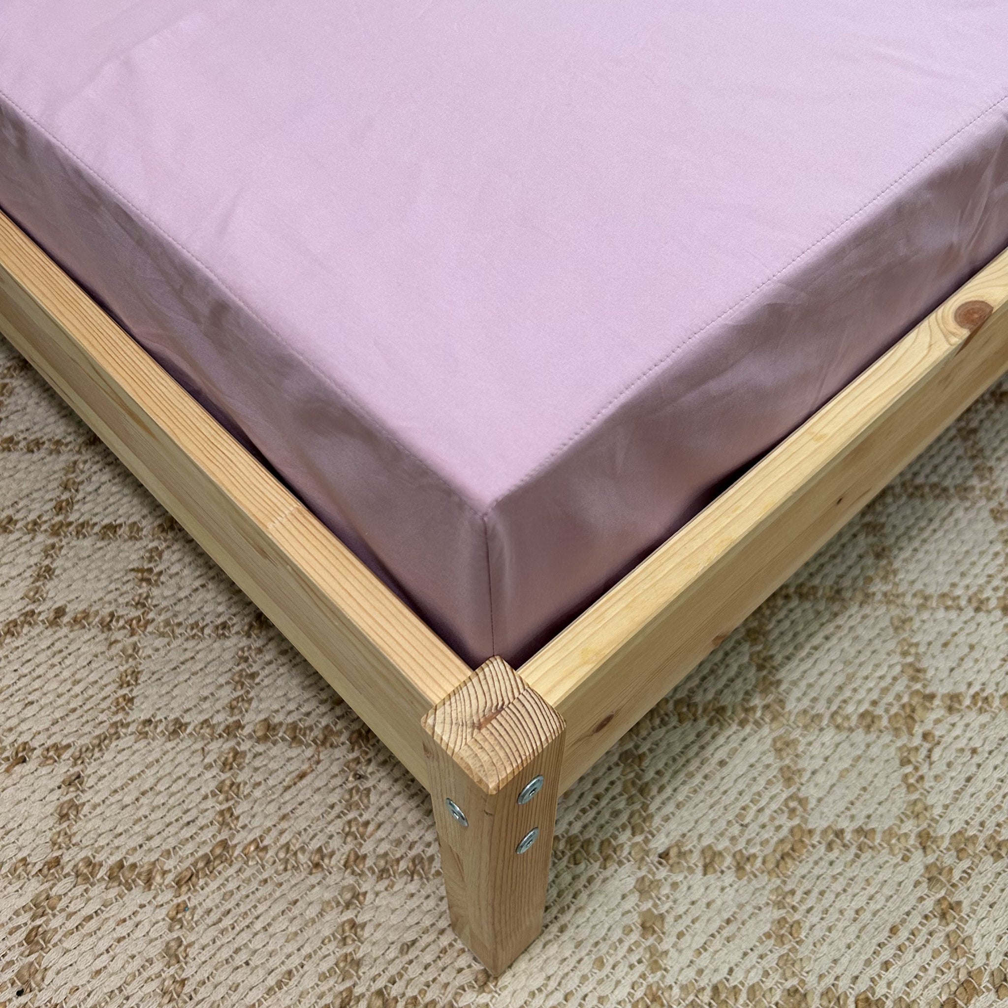 Kids Sheet Set Muted Mauve