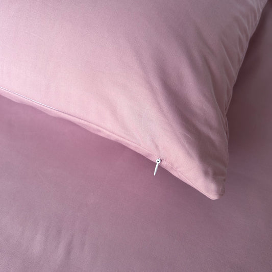 Waterproof Kids Pillowcase - Muted Mauve