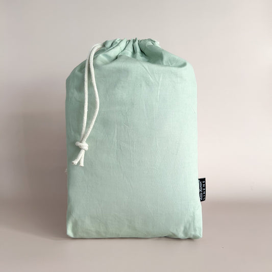 Mini Cot Waterproof Sheet - Sage