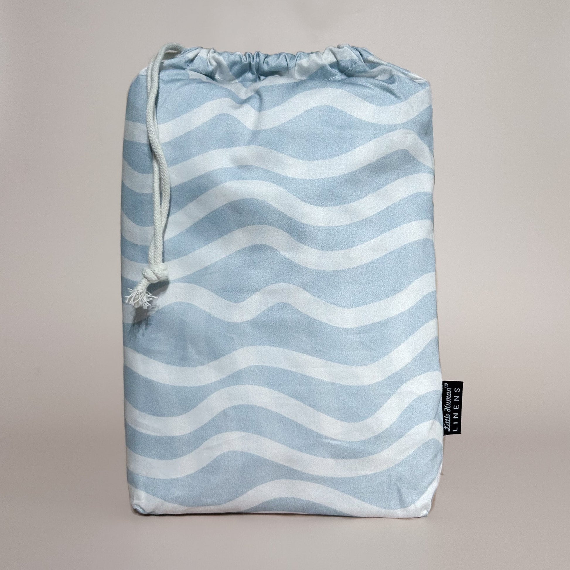 Cot Waterproof Sheet - Bright Waves - Little Human Linens